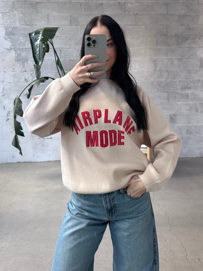 PINK MARTINI Airplane Mode Sweater