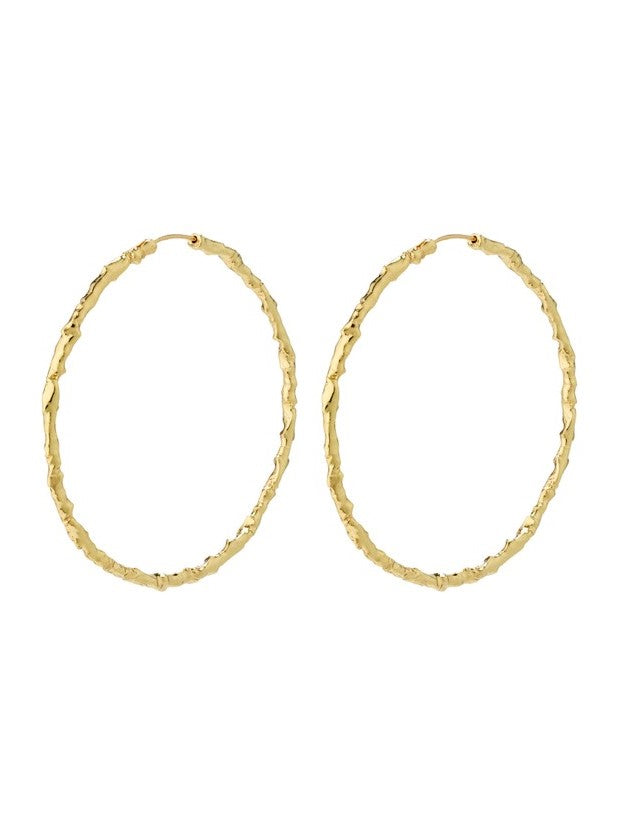 PILGRIM Sun Mega Hoop Earrings