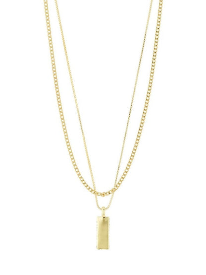 PILGRIM Star Necklace 2-in-1 Set