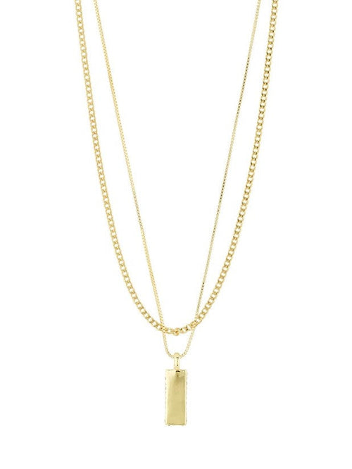 PILGRIM Star Necklace 2-in-1 Set