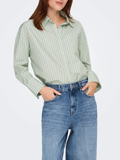 ONLY Oregon Button Up Long Sleeve Shirt