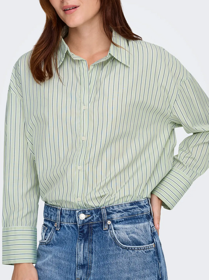 ONLY Oregon Button Up Long Sleeve Shirt