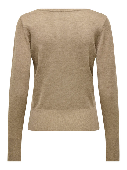 ONLY Vienna Knit Long Sleeve Crewneck
