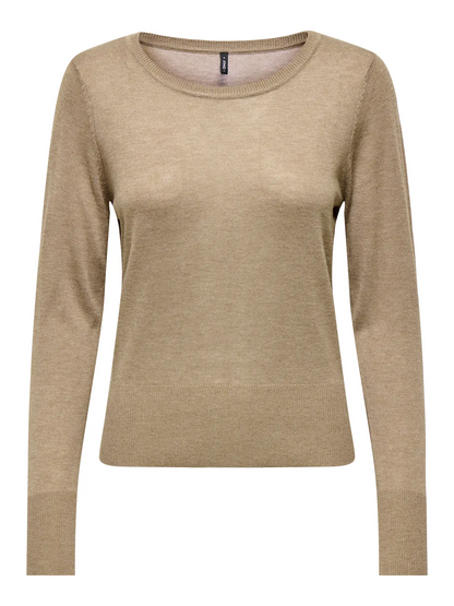 ONLY Vienna Knit Long Sleeve Crewneck