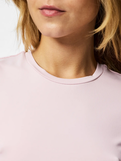 PIECES Short Sleeve Crewneck Tee