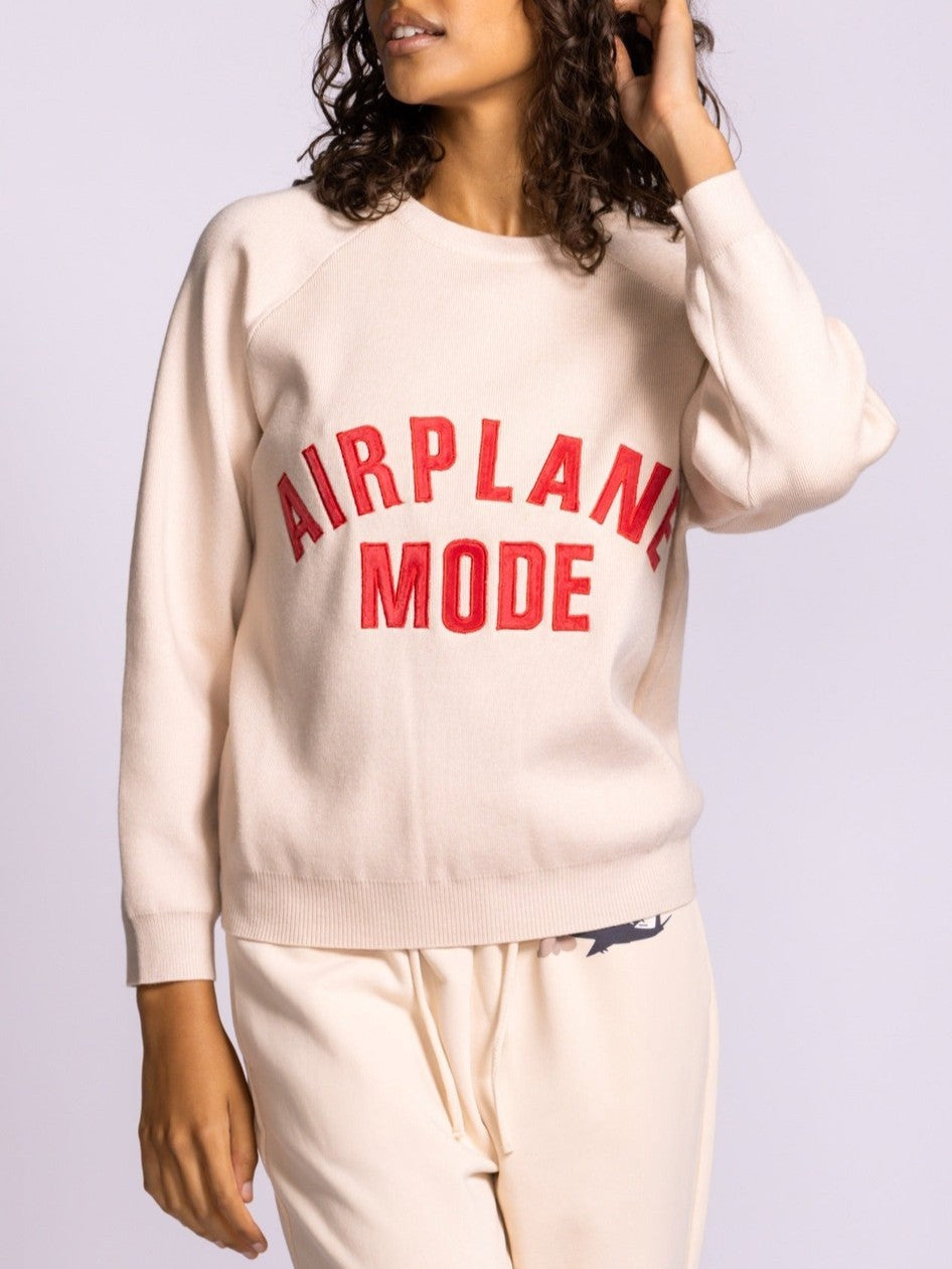 PINK MARTINI Airplane Mode Sweater
