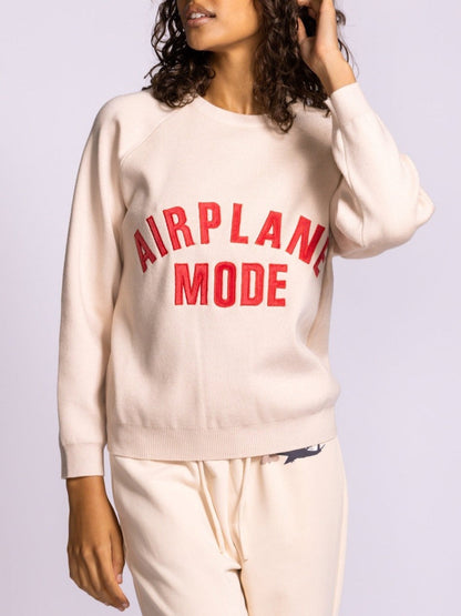 PINK MARTINI Airplane Mode Sweater