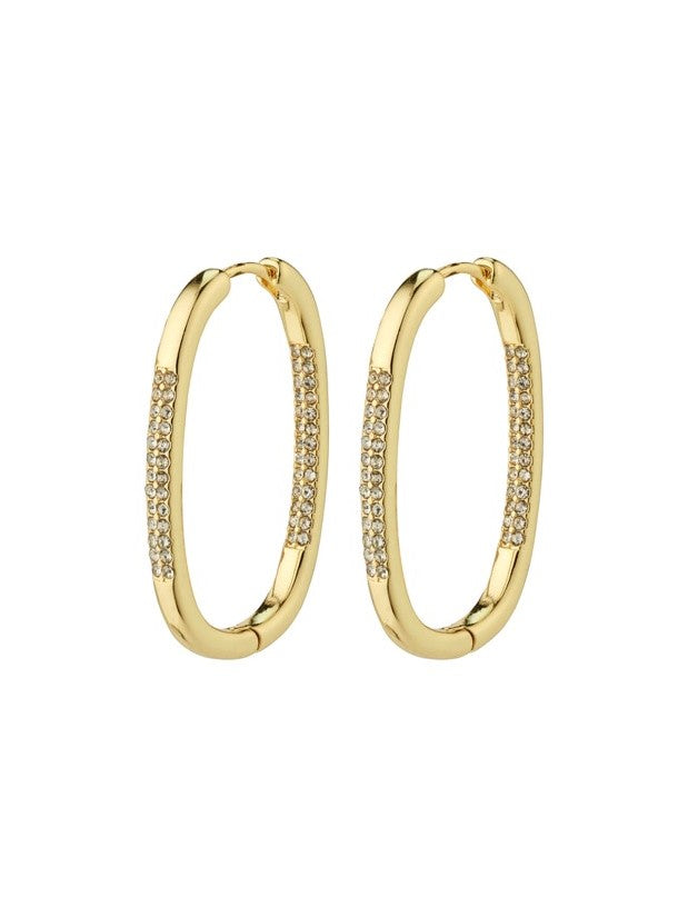 PILGRIM Star Hoop Earrings