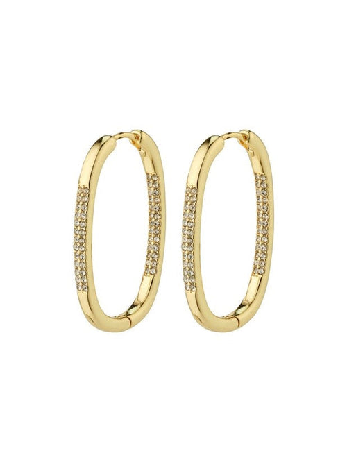 PILGRIM Star Hoop Earrings