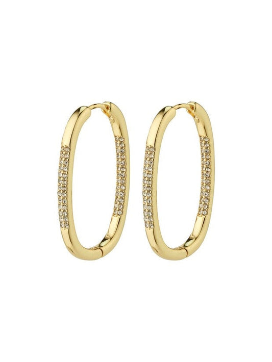PILGRIM Star Hoop Earrings